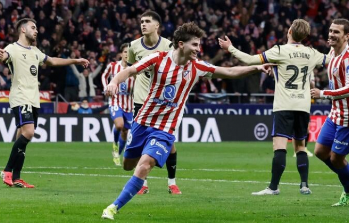 El Barcelona fue derrotado por el Atl&eacute;tico de Madrid en el partido de ida de las semifinales de la Copa del Rey y los catalanes concedieron cuatro