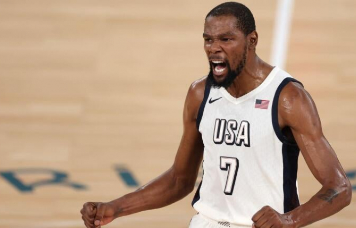 Kevin Durant planea jugar para el equipo de EE. UU. en los Juegos Ol&iacute;mpicos de verano de 2028 en Los &Aacute;ngeles