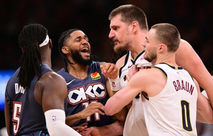Nikola Jokić critica a Lu Dort despu&eacute;s de una expulsi&oacute;n 'innecesaria' en la acalorada victoria del Thunder sobre los Nuggets