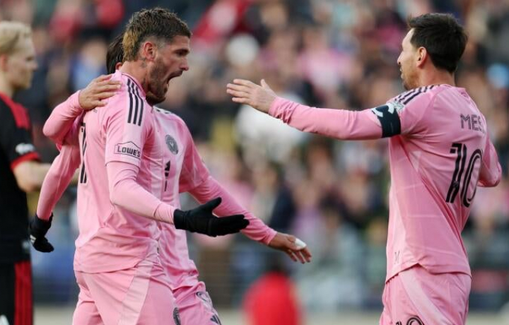Inter Miami se hace cargo del D.C. United mientras crece la importancia de Rodrigo de Paul junto a Lionel Messi