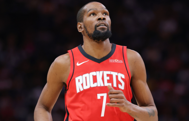 Kevin Durant de los Rockets siente que "perdi&oacute; el juego" contra los Lakers con un desempe&ntilde;o inusual