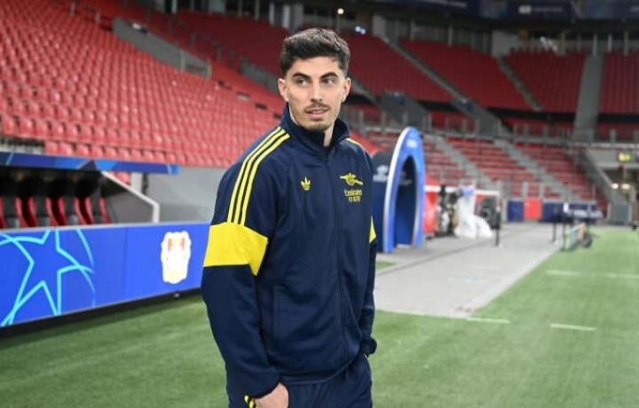 Una despedida con seis a&ntilde;os de retraso: Kai Havertz del Arsenal finalmente se despide del Leverkusen en el choque de la Liga de Campeones