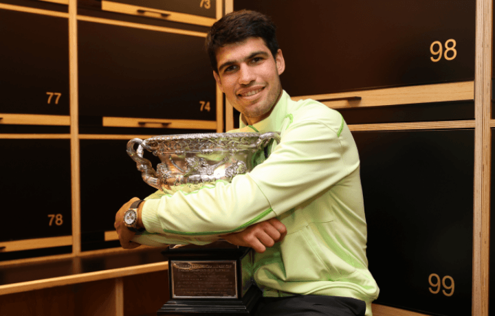 Carlos Alcaraz, el hombre m&aacute;s joven en conseguir el Slam de su carrera tras ganar el Abierto de Australia; Cardenales y Raiders eligen entrenadores