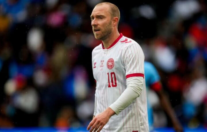 Christian Eriksen vuelve a colapsar, se suspende el amistoso entre Dinamarca y Ucrania