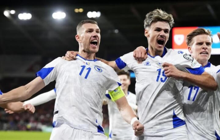 C&oacute;mo Edin Dzeko, de 40 a&ntilde;os, desafi&oacute; las probabilidades para llevar a Bosnia de regreso a la Copa del Mundo y al Schalke de regreso a la Bundesliga