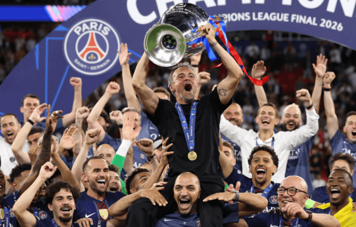 Luis Enrique consolida su legado mientras el PSG gana t&iacute;tulos consecutivos de la Liga de Campeones